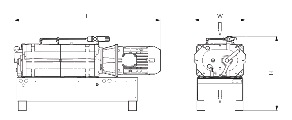 COBRA NC 0630 C螺桿真空泵