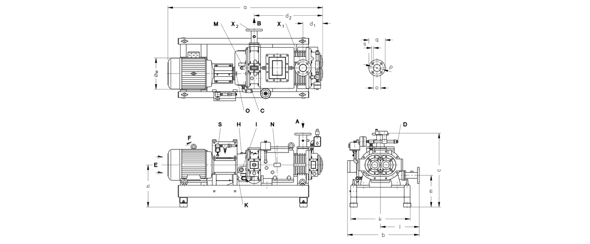 S-VSA 150螺桿真空泵